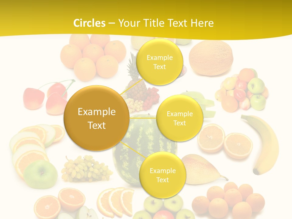 Background Eat Isolated PowerPoint Template