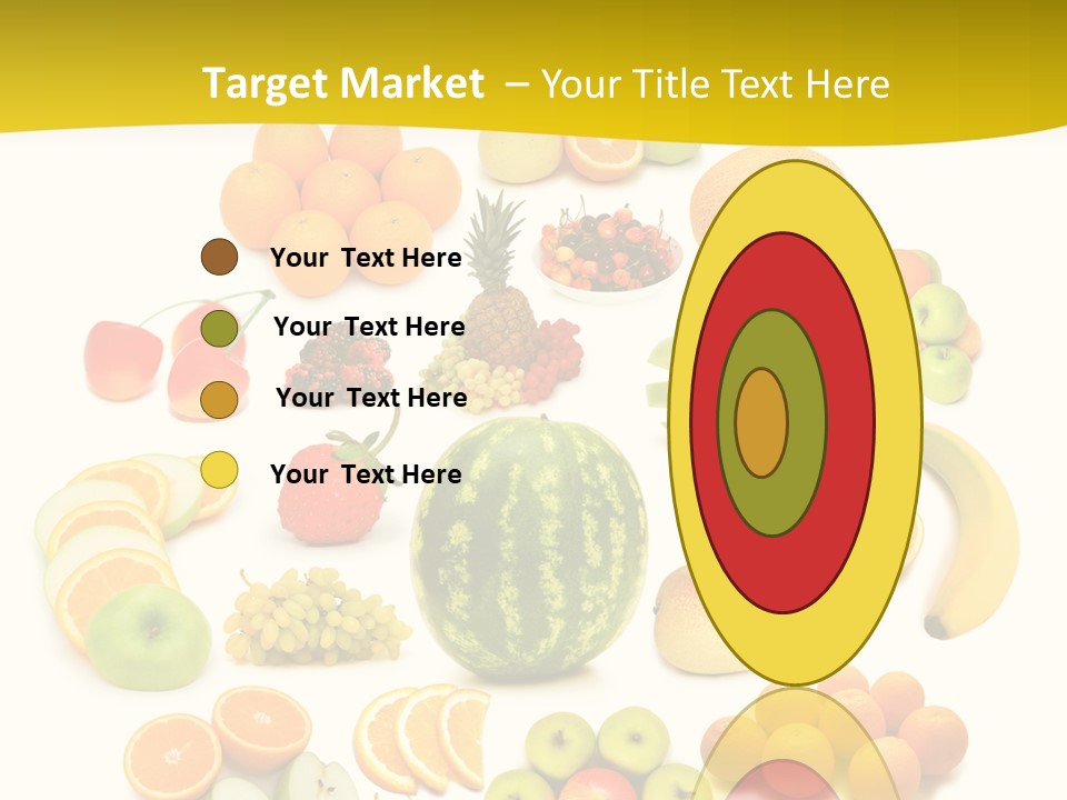 Background Eat Isolated PowerPoint Template