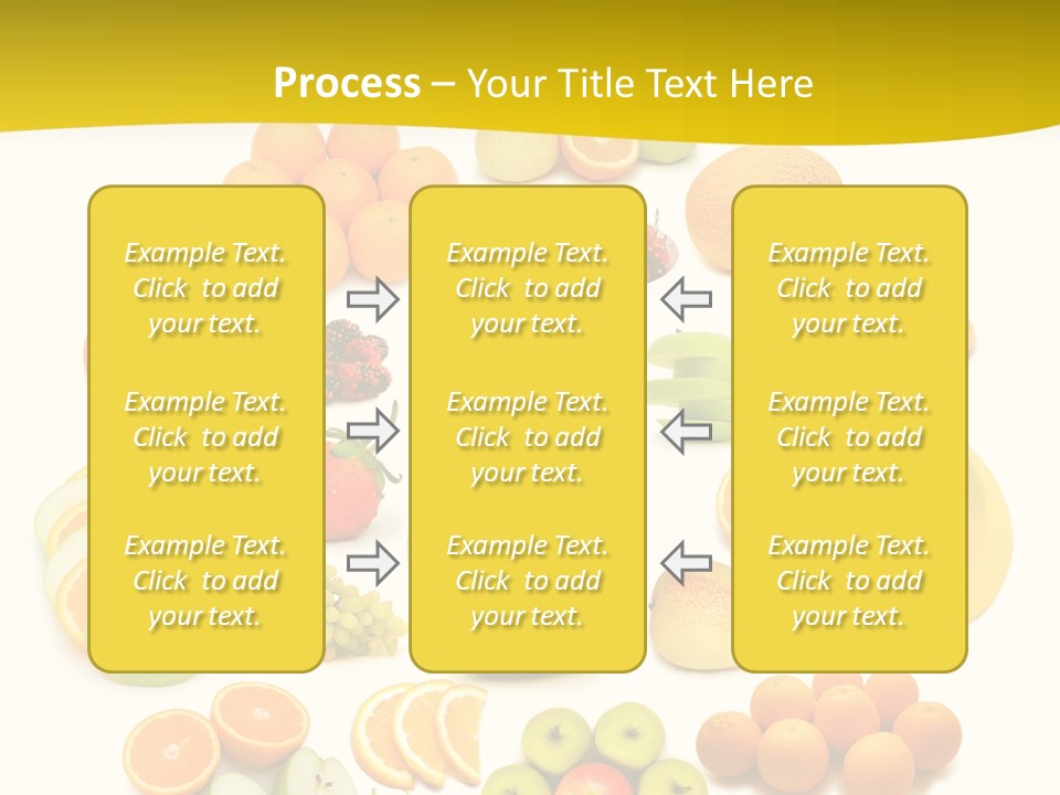 Background Eat Isolated PowerPoint Template