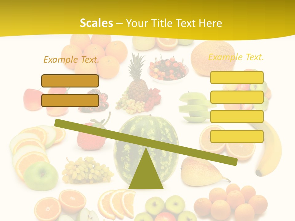 Background Eat Isolated PowerPoint Template