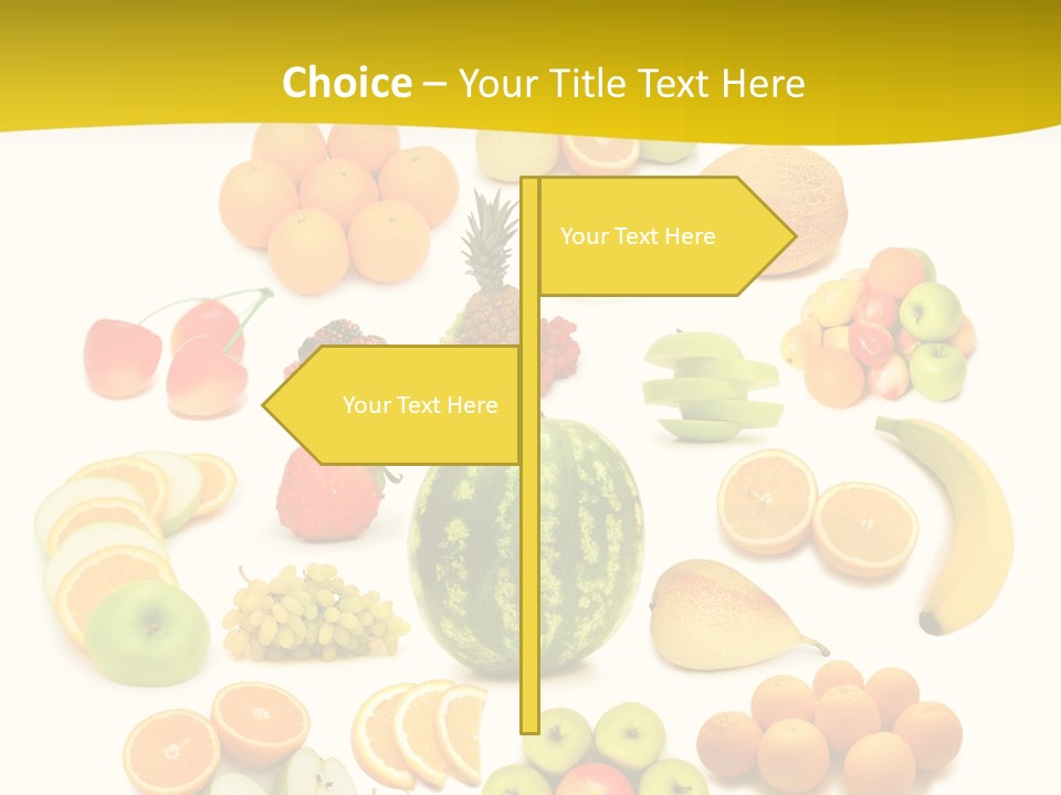 Background Eat Isolated PowerPoint Template