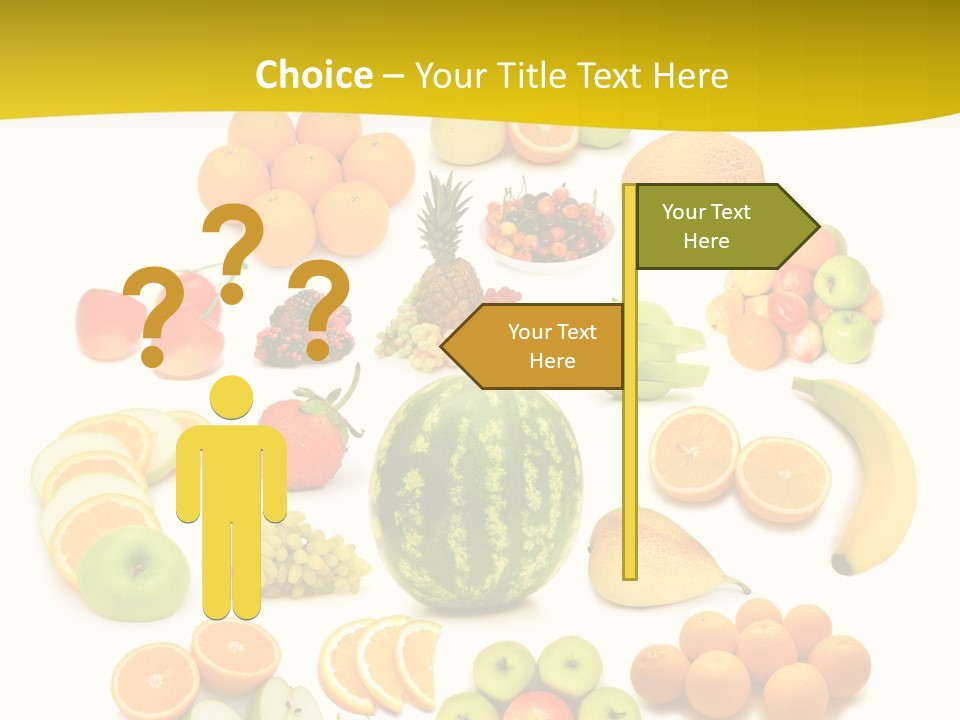 Background Eat Isolated PowerPoint Template