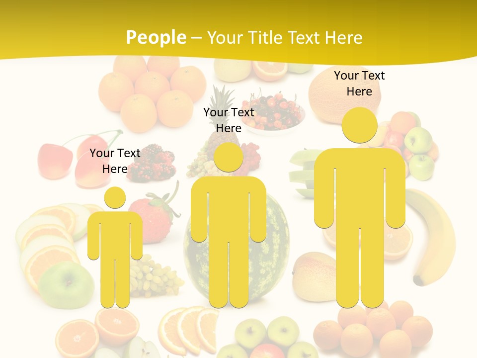 Background Eat Isolated PowerPoint Template