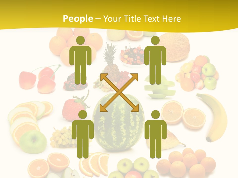 Background Eat Isolated PowerPoint Template