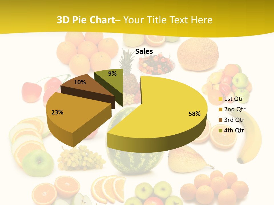 Background Eat Isolated PowerPoint Template