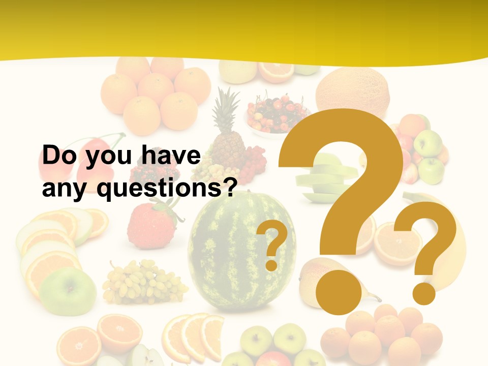 Background Eat Isolated PowerPoint Template