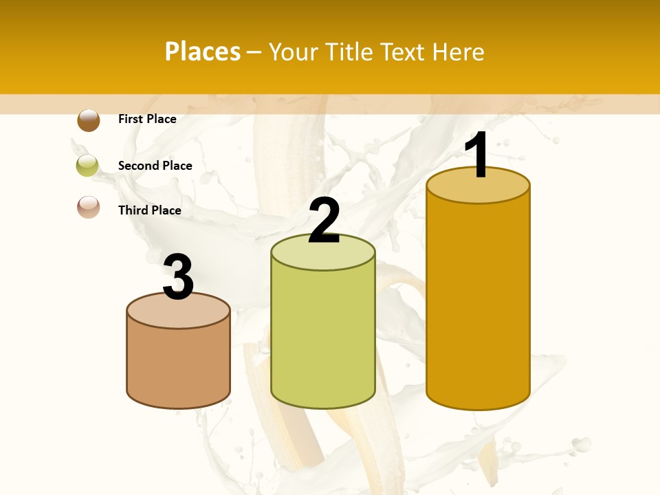 Cream Rotation Splash PowerPoint Template