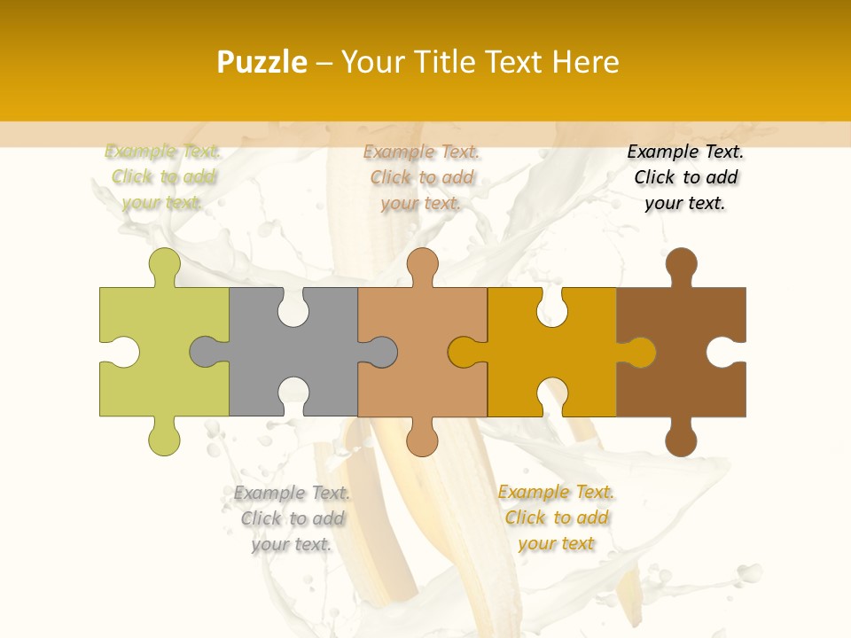 Cream Rotation Splash PowerPoint Template