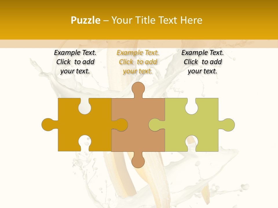 Cream Rotation Splash PowerPoint Template