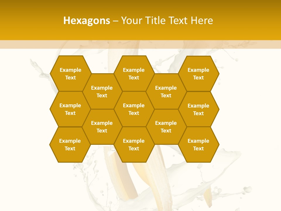 Cream Rotation Splash PowerPoint Template