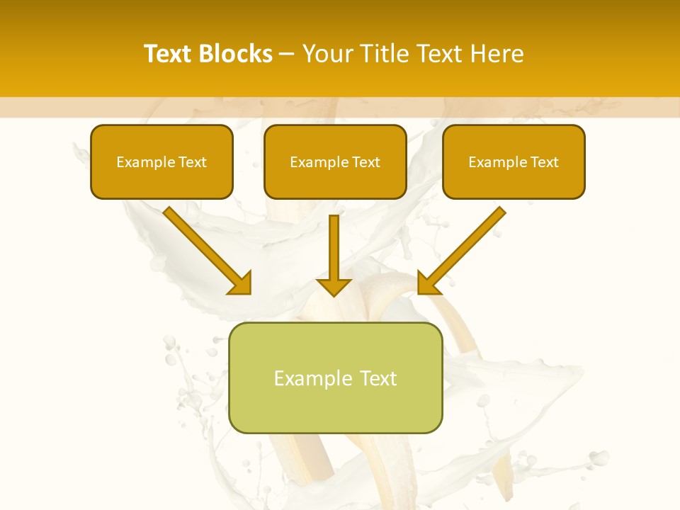 Cream Rotation Splash PowerPoint Template
