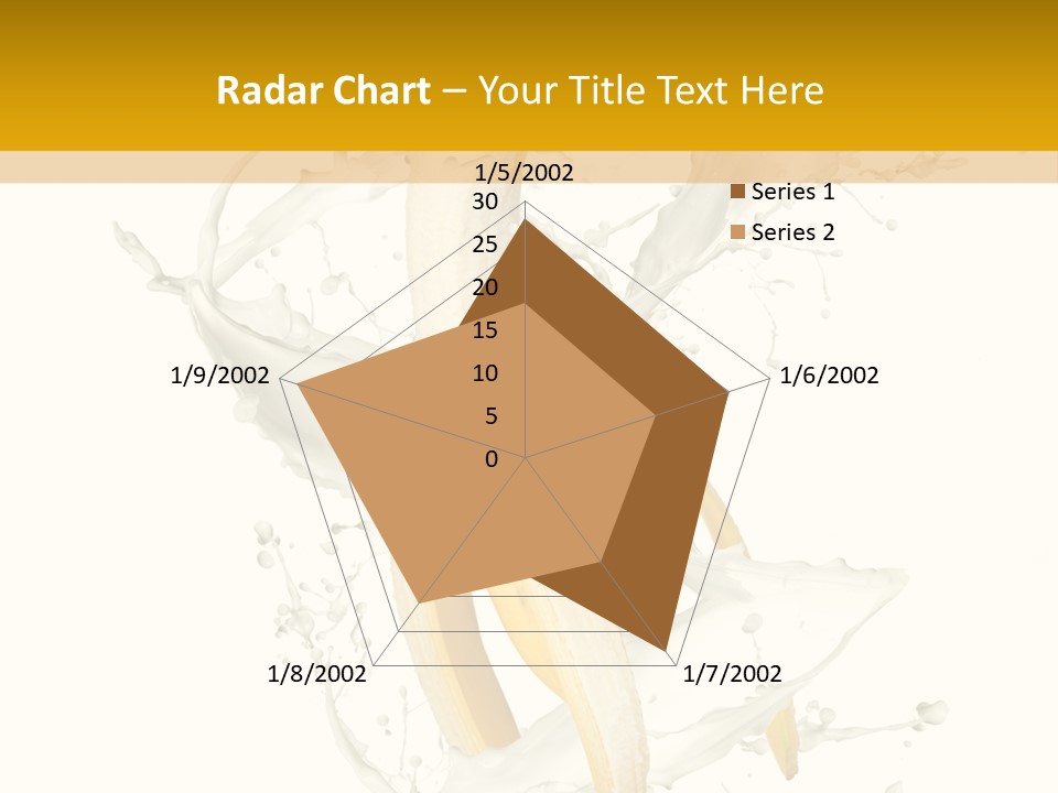 Cream Rotation Splash PowerPoint Template