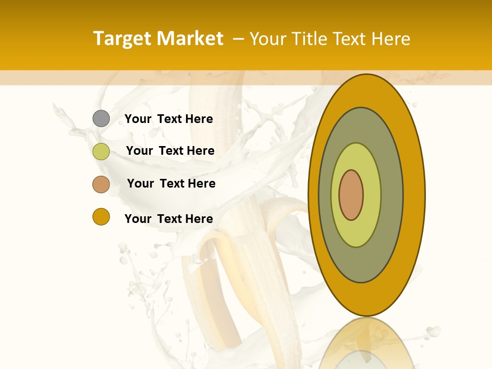 Cream Rotation Splash PowerPoint Template