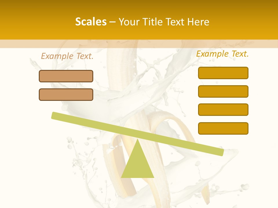 Cream Rotation Splash PowerPoint Template
