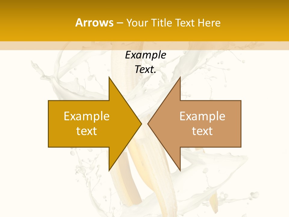 Cream Rotation Splash PowerPoint Template