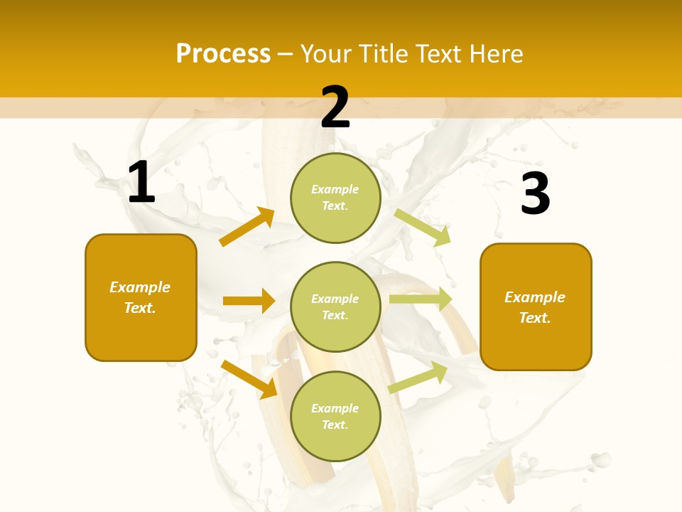 Cream Rotation Splash PowerPoint Template
