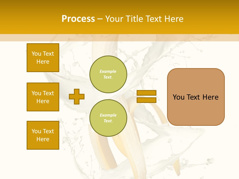 Cream Rotation Splash PowerPoint Template