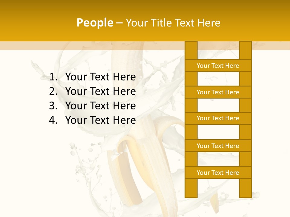 Cream Rotation Splash PowerPoint Template
