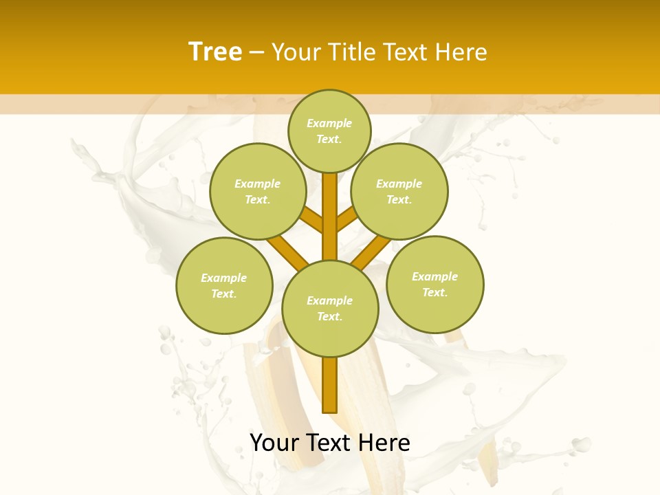 Cream Rotation Splash PowerPoint Template