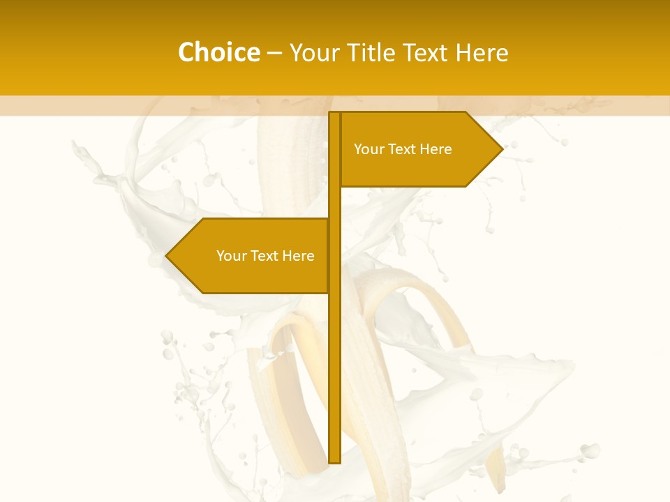 Cream Rotation Splash PowerPoint Template