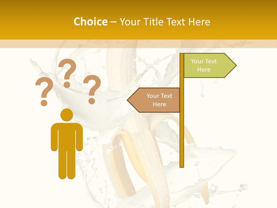 Cream Rotation Splash PowerPoint Template
