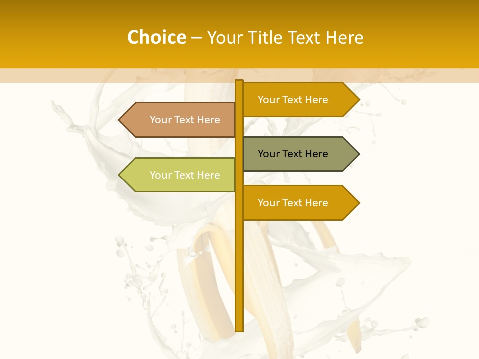 Cream Rotation Splash PowerPoint Template