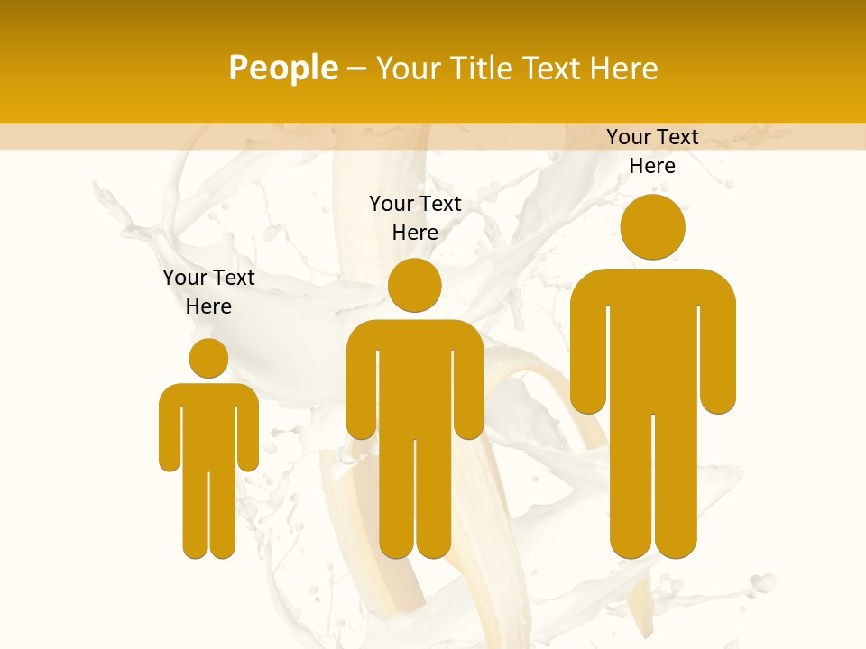 Cream Rotation Splash PowerPoint Template