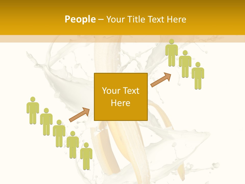 Cream Rotation Splash PowerPoint Template