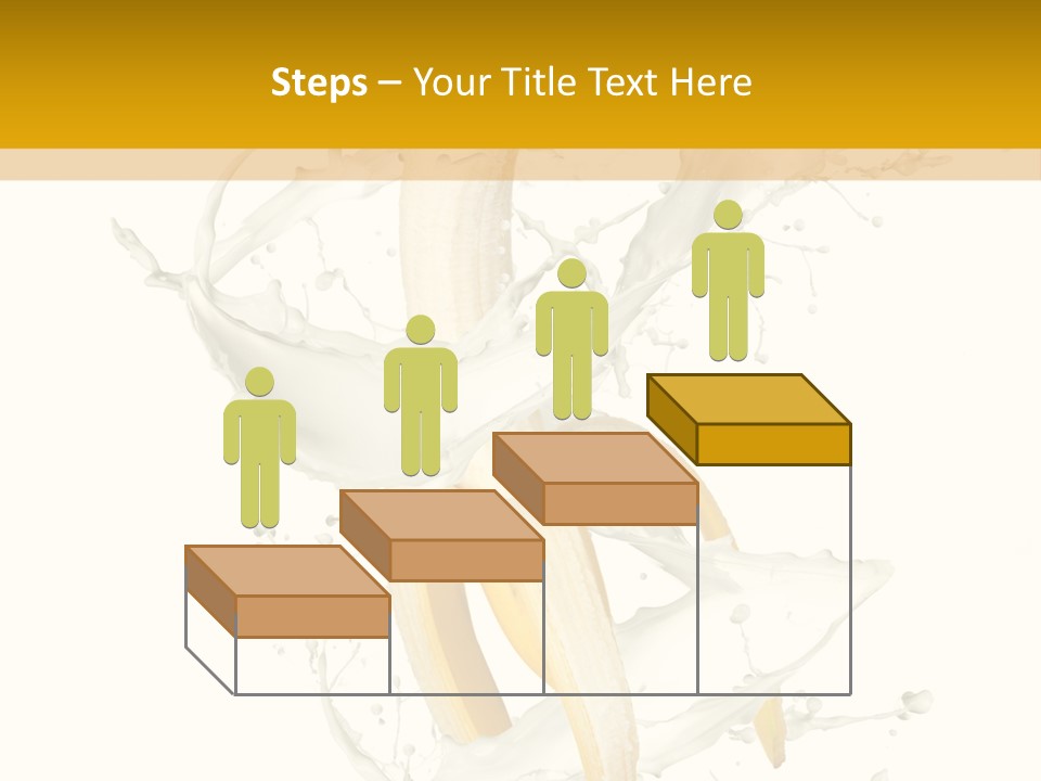 Cream Rotation Splash PowerPoint Template