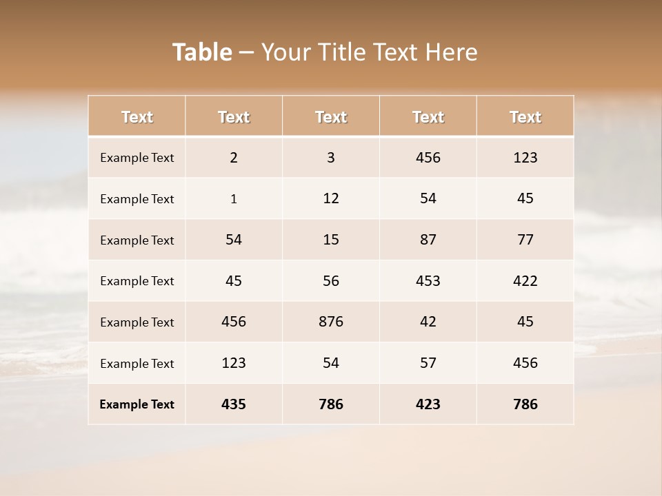 Tourism Sexy Female PowerPoint Template