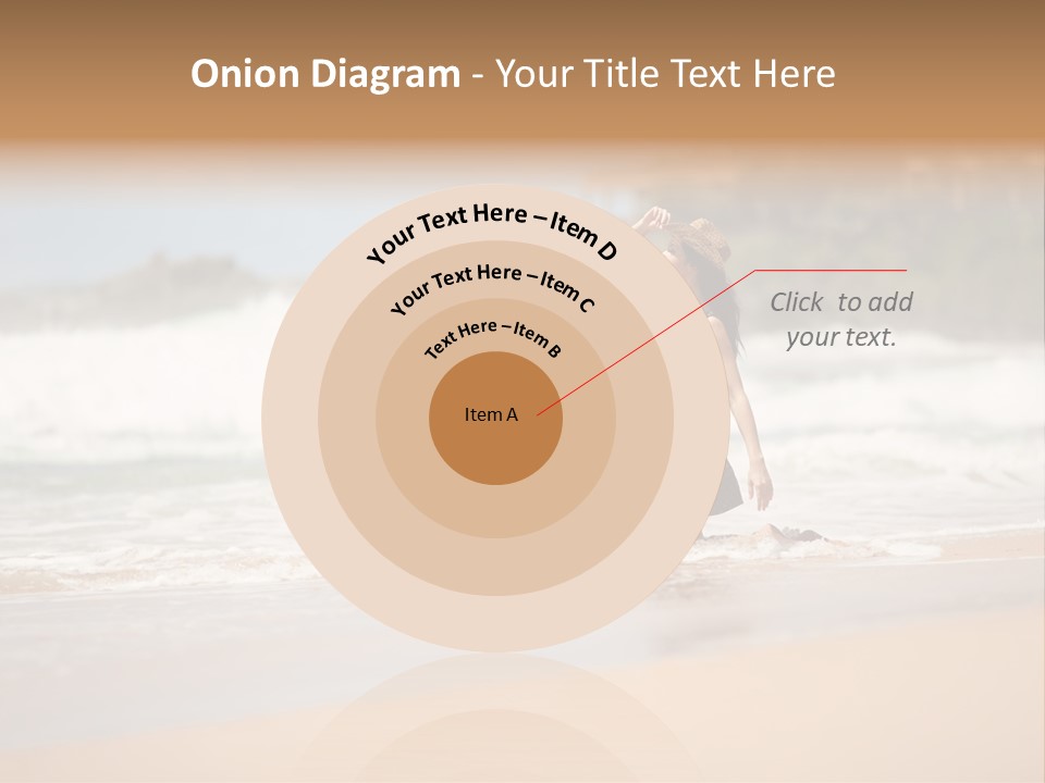 Tourism Sexy Female PowerPoint Template