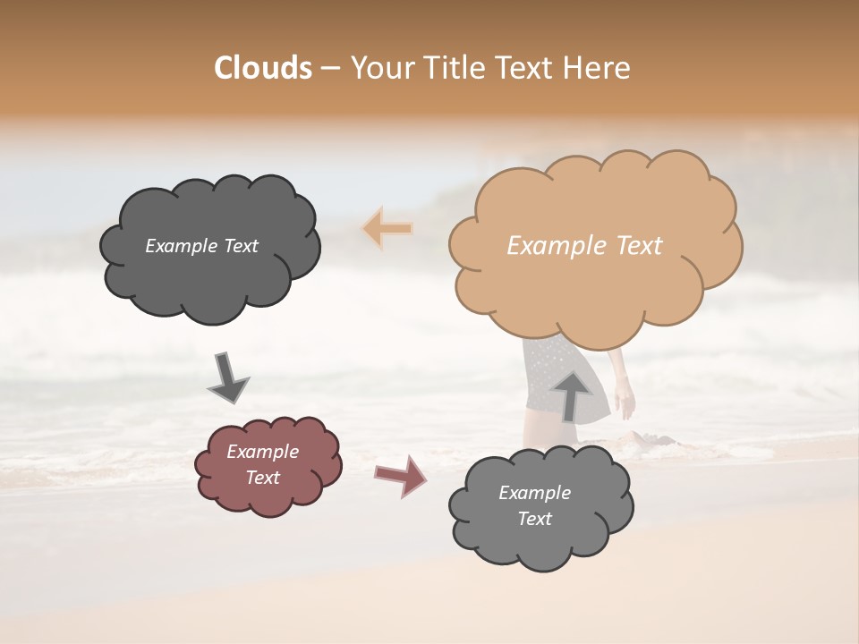 Tourism Sexy Female PowerPoint Template