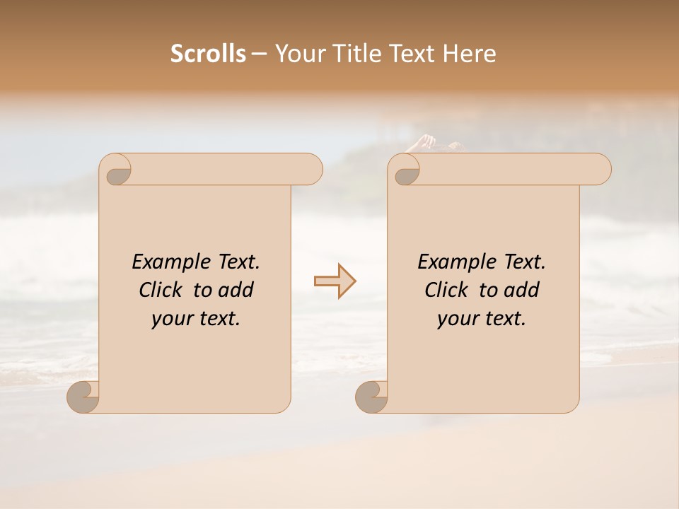 Tourism Sexy Female PowerPoint Template