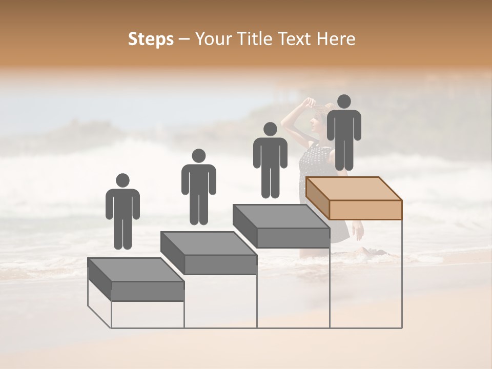 Tourism Sexy Female PowerPoint Template