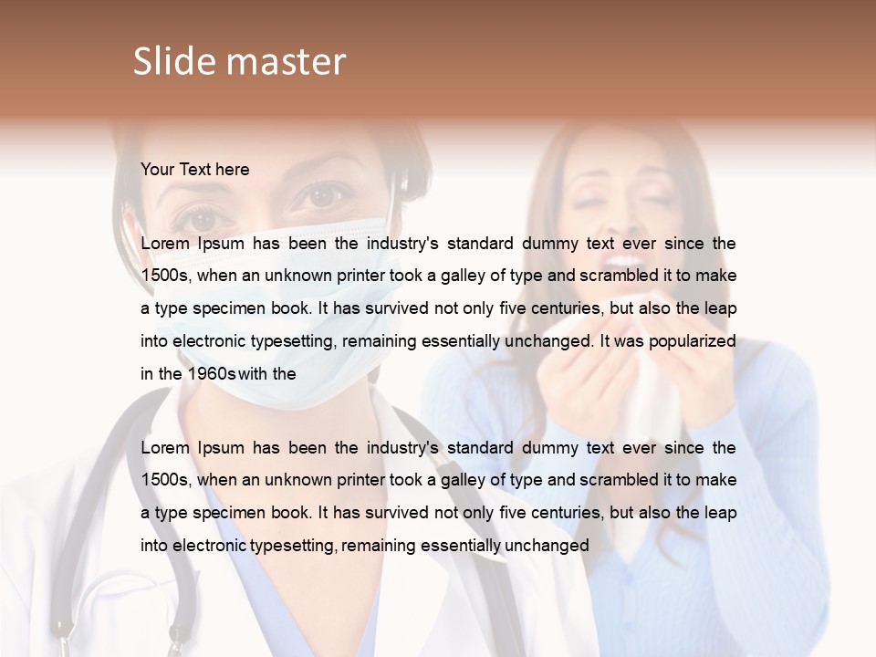 Background Beauty Ickne PowerPoint Template