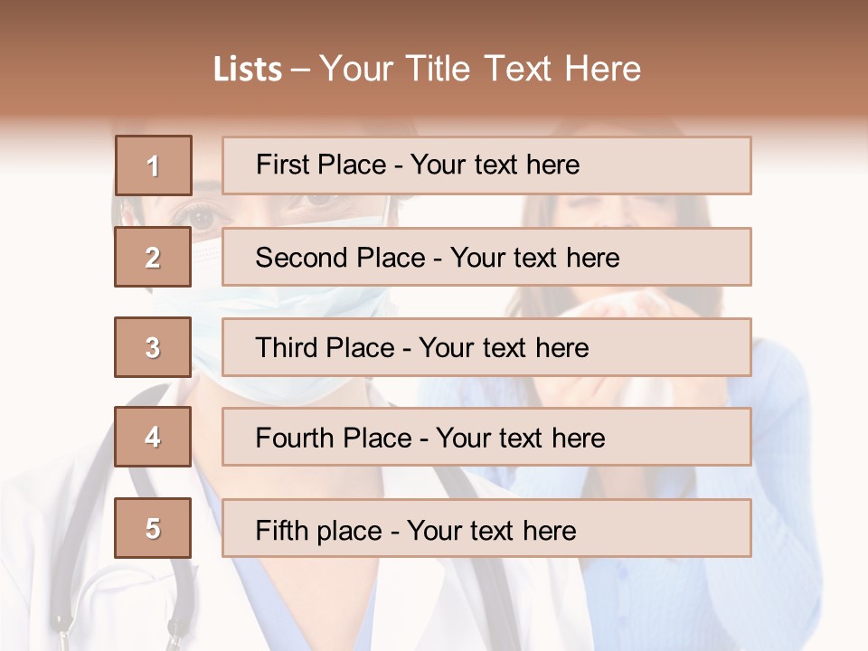 Background Beauty Ickne PowerPoint Template
