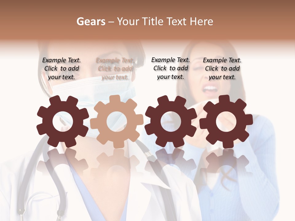 Background Beauty Ickne PowerPoint Template