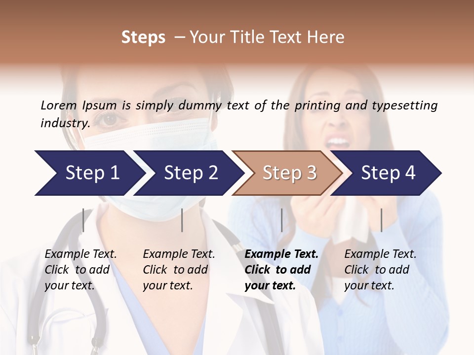 Background Beauty Ickne PowerPoint Template
