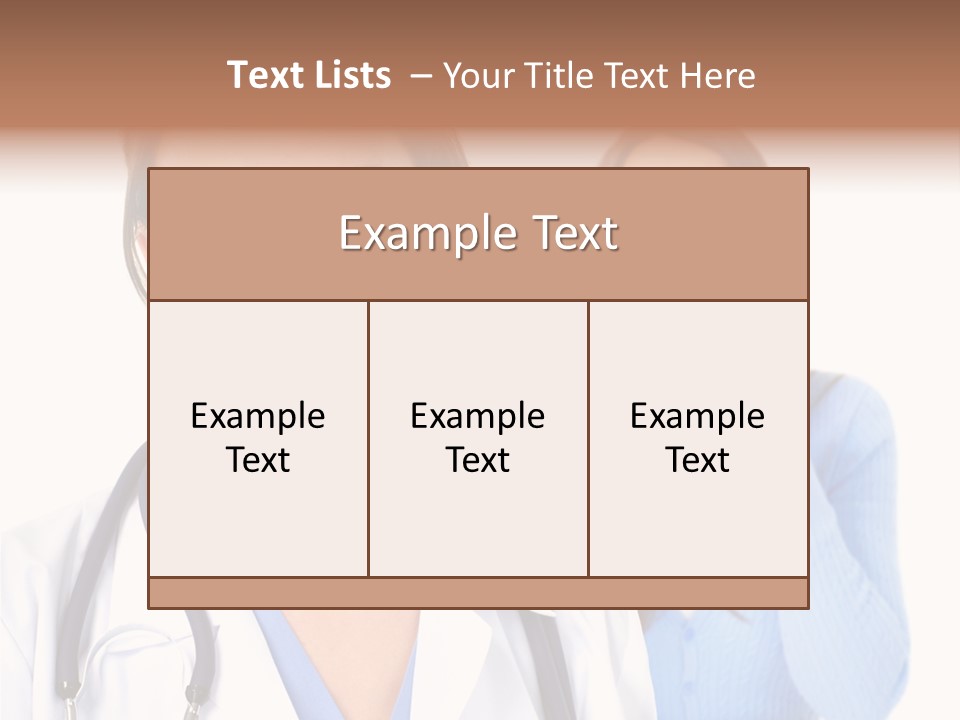 Background Beauty Ickne PowerPoint Template