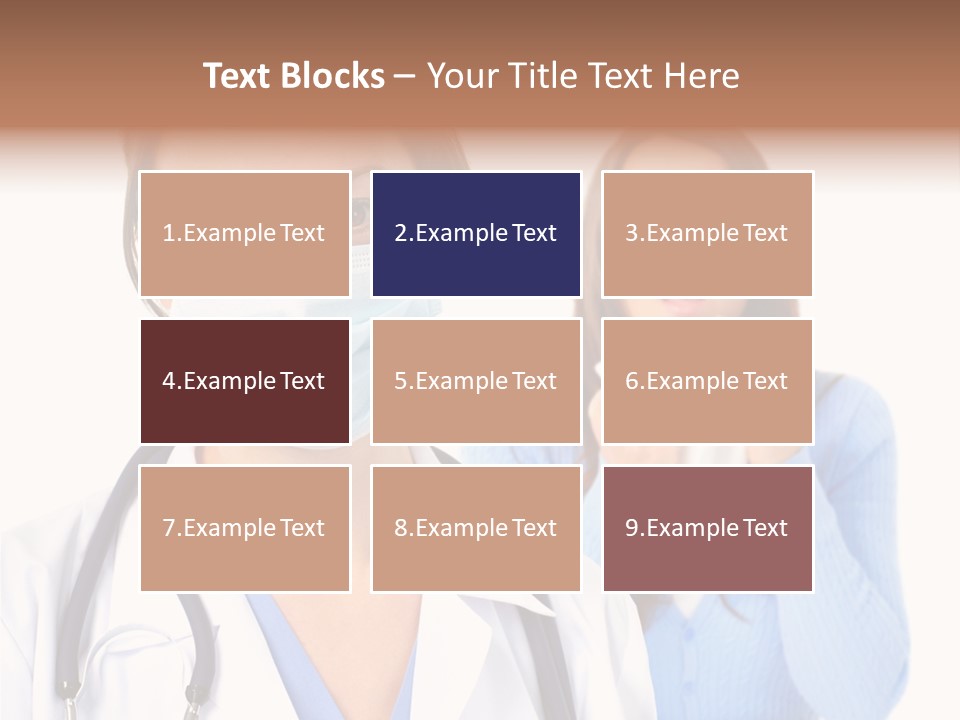 Background Beauty Ickne PowerPoint Template