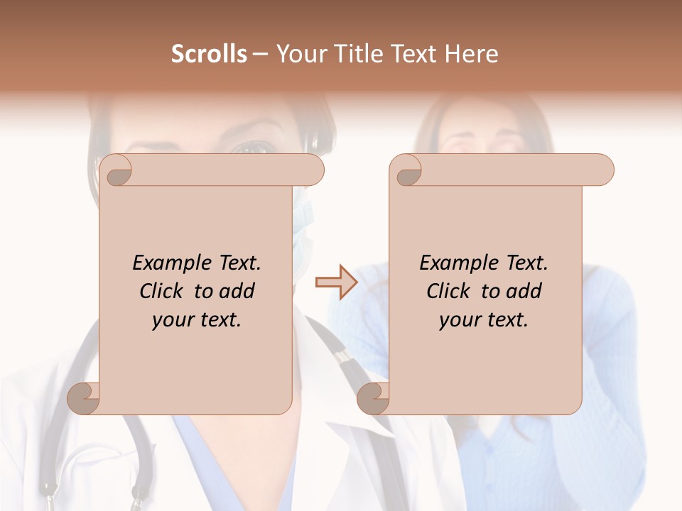 Background Beauty Ickne PowerPoint Template