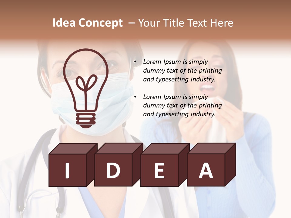 Background Beauty Ickne PowerPoint Template