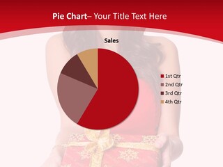 Person Shopping Joy PowerPoint Template