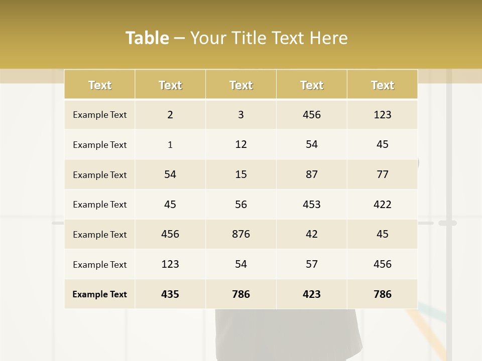 Young Portrait Computer PowerPoint Template