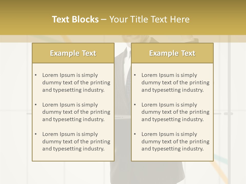 Young Portrait Computer PowerPoint Template
