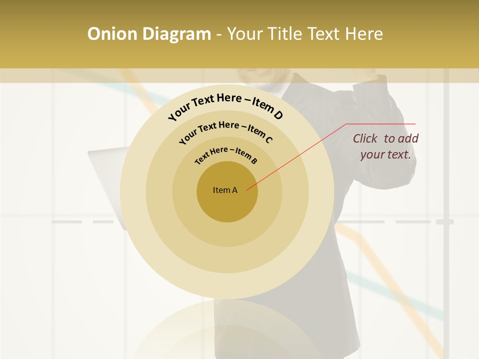 Young Portrait Computer PowerPoint Template