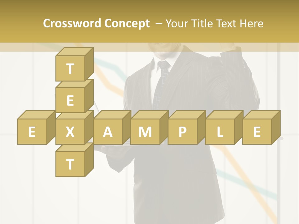 Young Portrait Computer PowerPoint Template