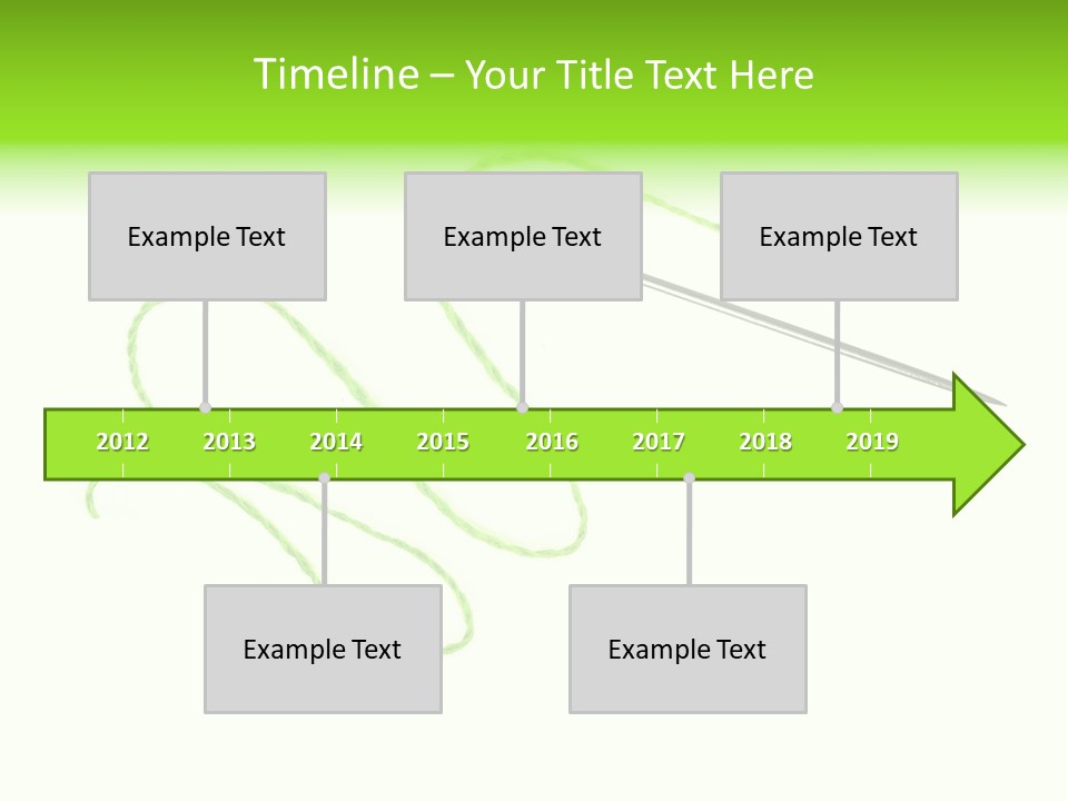 Purple Cotton Needlework PowerPoint Template