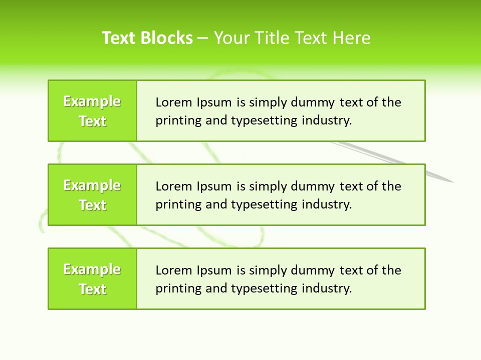 Purple Cotton Needlework PowerPoint Template