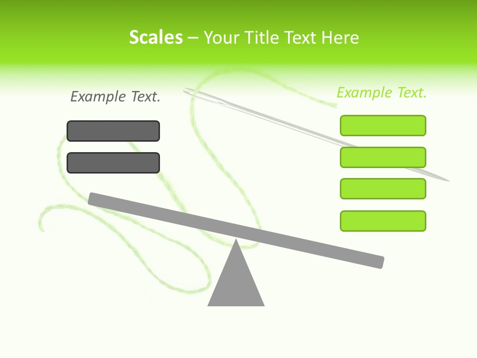 Purple Cotton Needlework PowerPoint Template